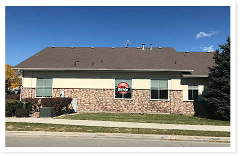 A view of Doman Dental from a side street.